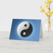 Ying Yang Kaart (Gele Bloem)