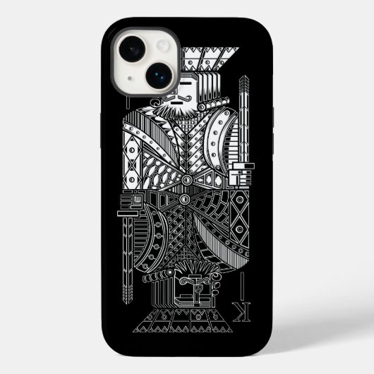 Ying Yang King Case-Mate iPhone Case (Achterkant)