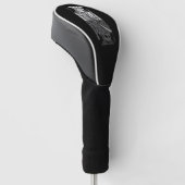 Ying Yang King Golfheadcover (Schuin)