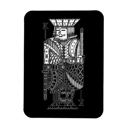 Ying Yang King Magneet (Verticaal)