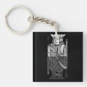 Ying Yang King Sleutelhanger (Voorkant)