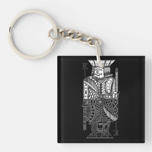 Ying Yang King Sleutelhanger (Voorkant)