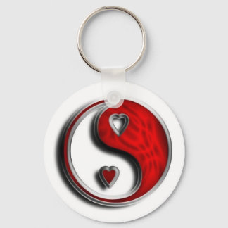 Ying Yang Love Sleutelhanger