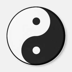 YING-YANG magnet (rond) Magneet