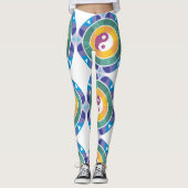 Ying Yang Mandala Leggings (Voorkant)