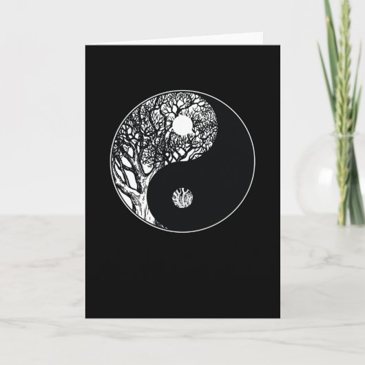 Ying Yang Meditation Kaart (Voorkant)