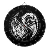 Ying Yang Panda Dartbord (Voorkant)