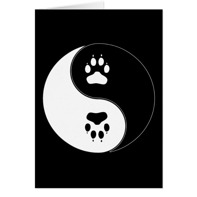 Ying Yang Paw Print (Voorkant)
