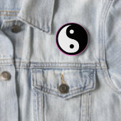 ying yang ronde button 5,7 cm (In situ)