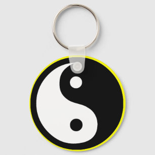 ying yang sleutelhanger