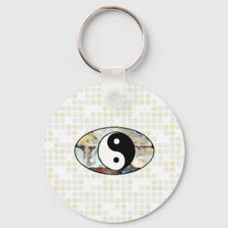 Ying-Yang Sleutelhanger