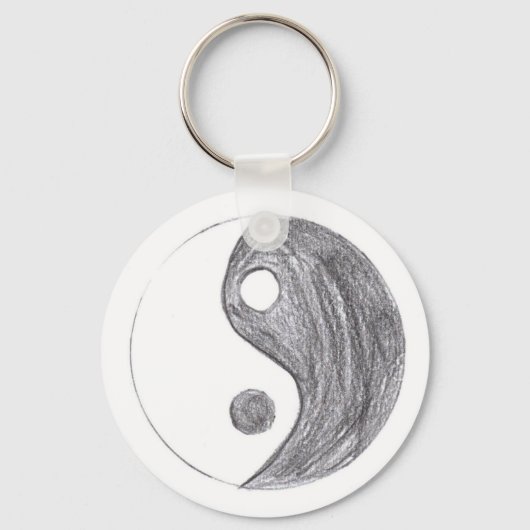 ying yang sleutelhanger (Voorkant)