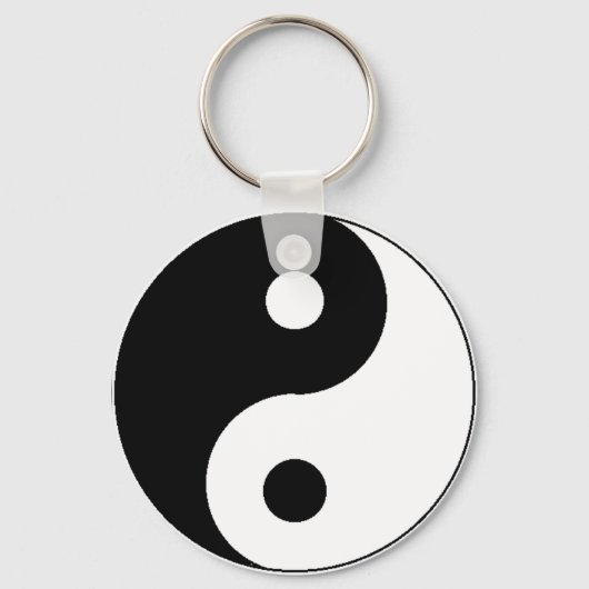Ying Yang Sleutelhanger (Voorkant)