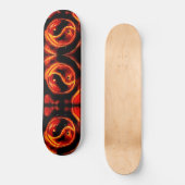 Ying Yang Symbol Skateboard (Voorkant)