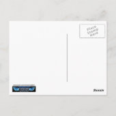 Ying yang-symbool briefkaart (Achterkant)