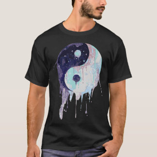 Ying Yang Waterverf T-shirt