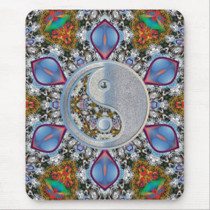 YingYang Lily Star Mousepad Muismat