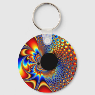 YinYang Big Bang - Fractal Sleutelhanger