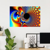 YinYang BigBang - Fractal Poster (Bureau à domicile)