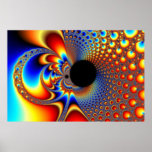 YinYang BigBang - Fractal Poster