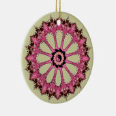 YinYang Feng Shui Lace Round Ornament (Rechts)