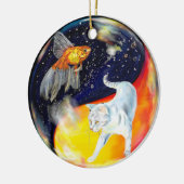Yinyang Keramisch Ornament (Links)