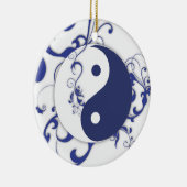 Yinyang met ornament van rollen (Rechts)