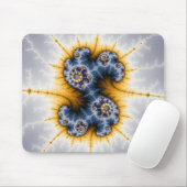 Yinyang Twister - Fractal Mousepad Muismat (Met muis)