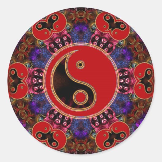 YinYang Wisdom Sticker (Voorkant)