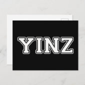 Yinz Briefkaart (Voorkant / Achterkant)