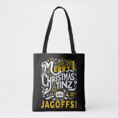 Yinz Jagoff Christmas Pittsburgh Gift Draagtas (Voorkant)