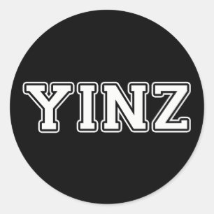Yinz Ronde Sticker