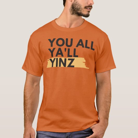 Yinz vintage t-shirt (Voorkant)