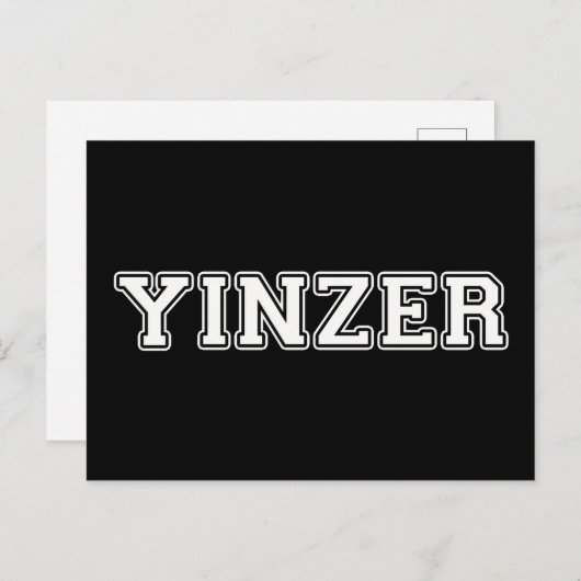 Yinzer Briefkaart (Voorkant / Achterkant)
