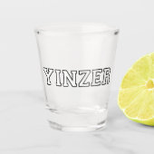 Yinzer Shot Glas (Voorkant)