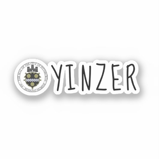 Yinzer Sticker (Voorkant)