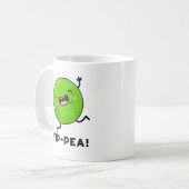Yip-pea Happy Pea Pun Koffiemok (Voorkant links)