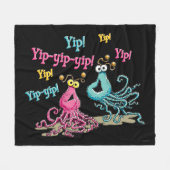  Yip-Yips Fleece Deken (Voorkant (Horizontaal))