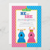 Yip-Yips Gender onthulling Kaart (Voorkant / Achterkant)