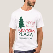 Yippee ki yai Nakatomi plaza T-shirt (Voorkant)