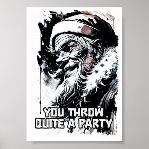 Yippee Ki Yay Funny Christmas Quote Pop Cultuur Poster