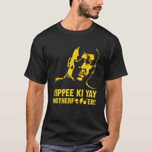 Yippee Ki-Yay Moeder van de sterf T-shirt (Voorkant)