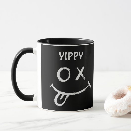 YIPPY-koffiebeker Mok (Met donut)