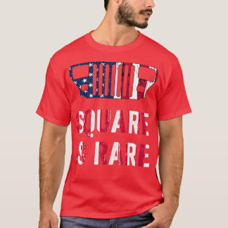 YJ Square is Rare off road 4WD-ontwerp T-shirt