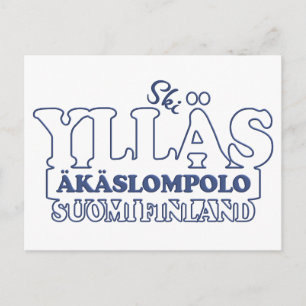 YLLÄS FINLAND briefkaart