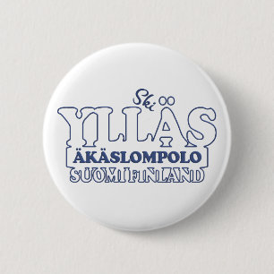 YLLÄS FINLAND-knop Ronde Button 5,7 Cm