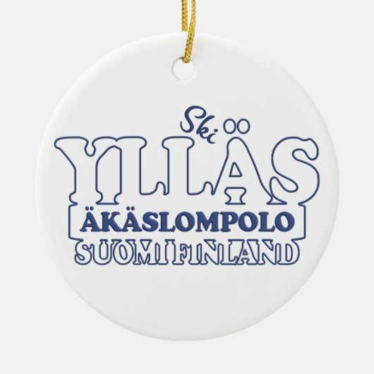 YLLÄS FINLAND ornament (Voorkant)
