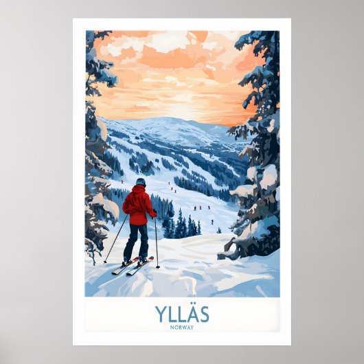 Ylläs Norvège décoration murale 1 (Devant)