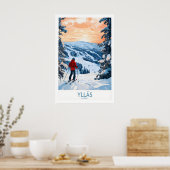 Ylläs Norvège décoration murale 1 (Cuisine)