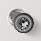 Yllwenn lineart ronde button 3,2 cm (Voorkant /achterkant)